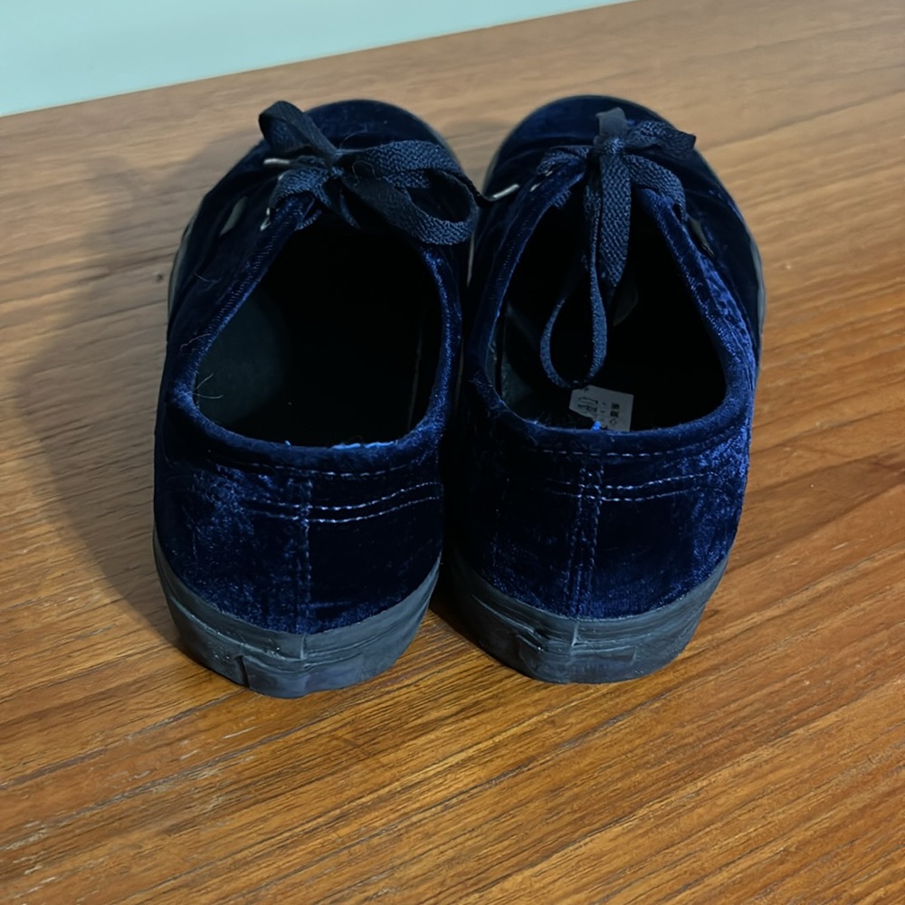Blue velvet vans - Picture 4 of 5